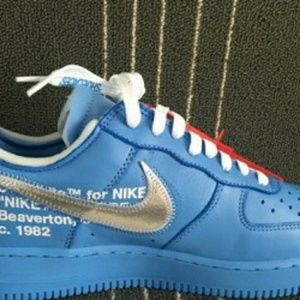 air force 1 off white university blue